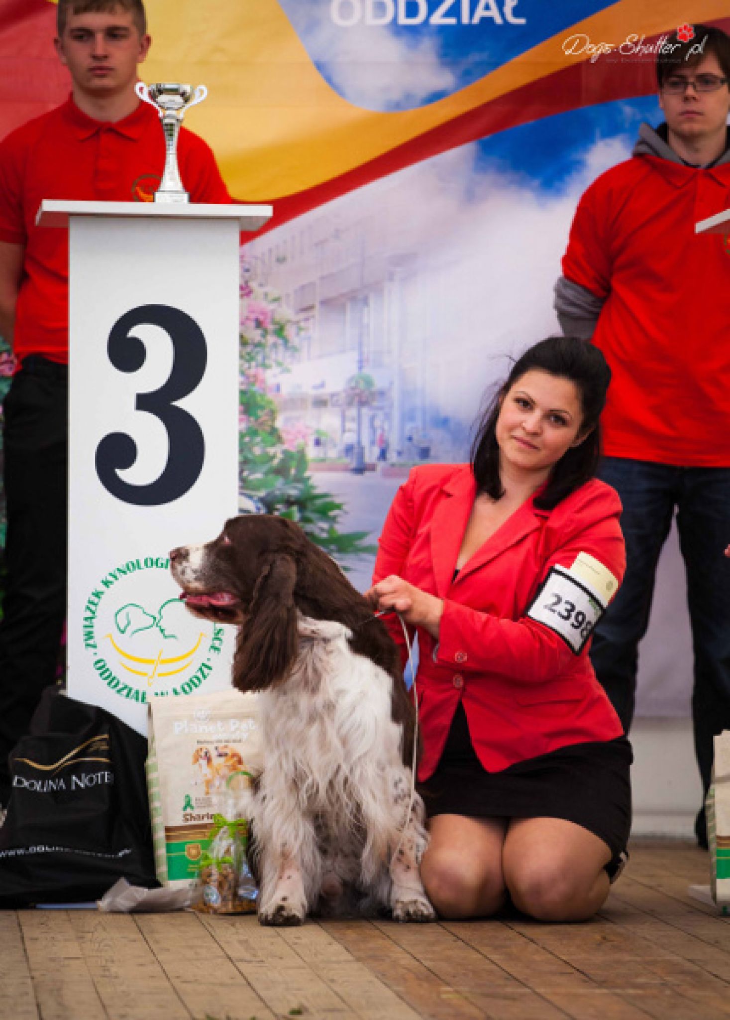 International Dog Show Łódź 02.05.2015, BIS Veteran, handler Monika Malitka, copyright Dogs-Shutter.